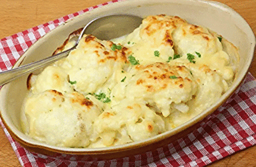 Gratin de Chou-Fleur au Camembert WW