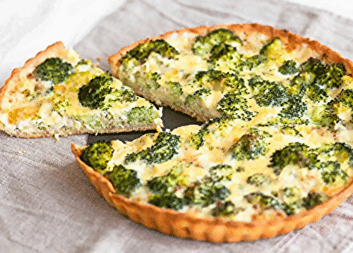 Quiche Légère aux Brocolis Facile