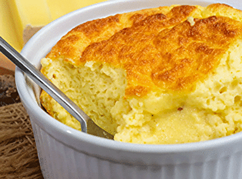 Soufflé au Comté Sans Beurre