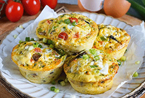 Muffins aux Œufs et Légumes WW