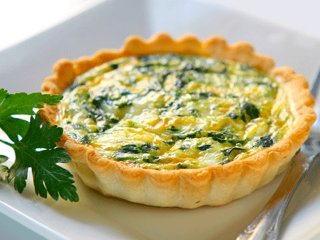 Quiche Légère aux Épinards WW