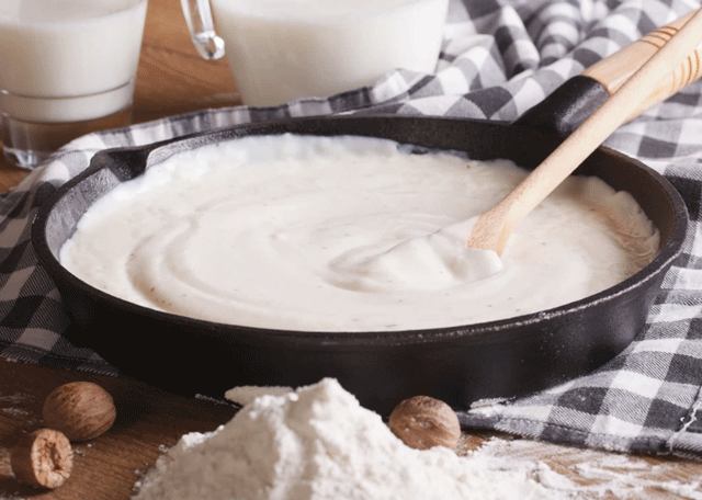 Sauce Béchamel Légère Sans Beurre WW