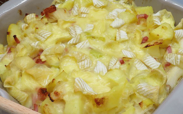 Tartiflette de Poireaux WW