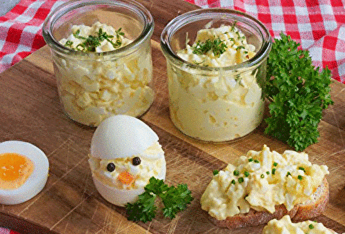 Tartinade d’Oeufs Durs