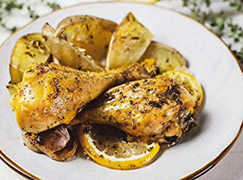 Poulet au Citron au Four WW