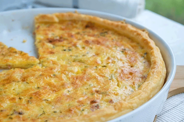 Quiche Légère aux Fromages WW