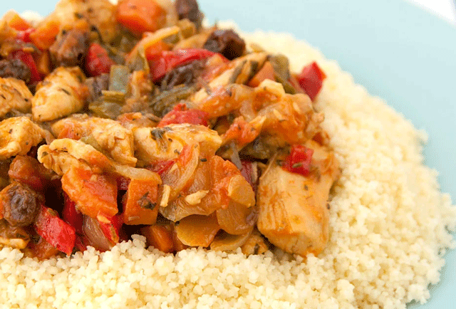 Couscous au Poulet et Légumes WW