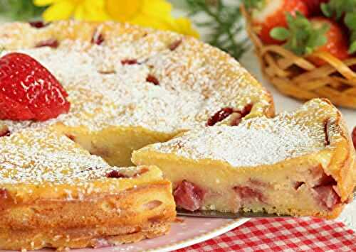 Gâteau Léger aux Fraises et Ricotta WW