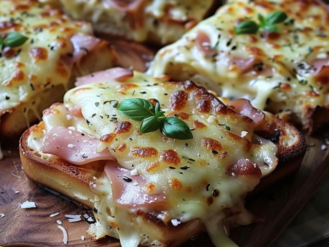 Croque Monsieur Façon Pizza WW