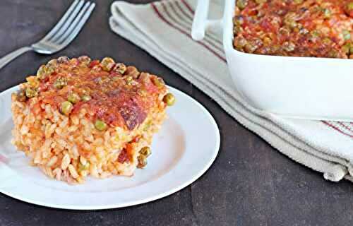 Gratin de Riz WW