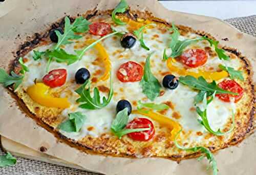 Pizza avec Croûte de Chou-Fleur WW