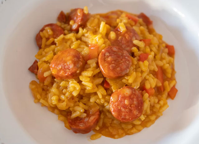 Risotto au chorizo WW
