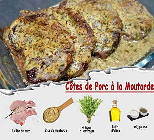 Côtes de Porc à la Moutarde