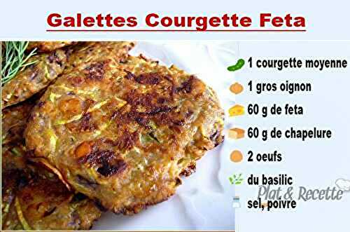 Galettes Courgette Feta