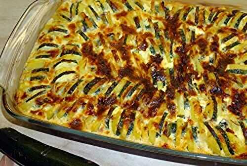 Gratin Courgettes et Pommes de Terre