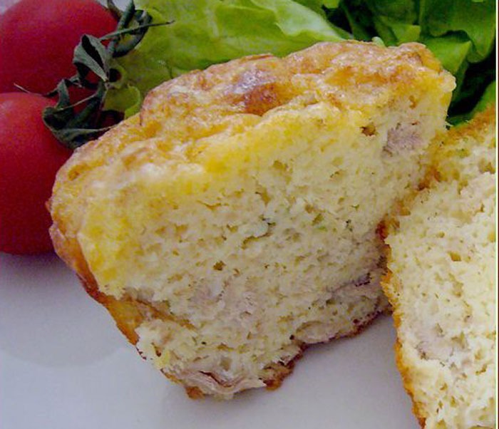 Muffins au Thon et Basilic