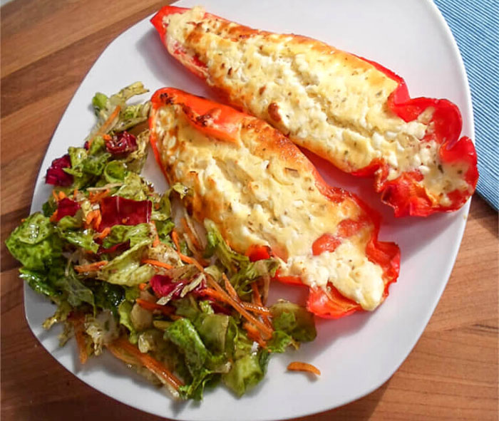 Poivrons Farcis à la Feta