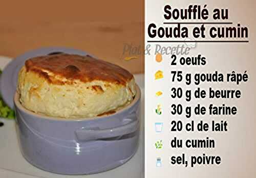 Soufflé au Gouda et Cumin