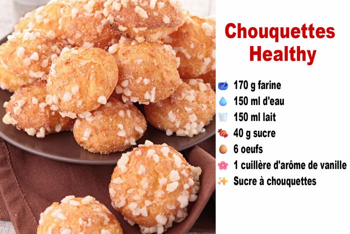 Chouquettes Healthy