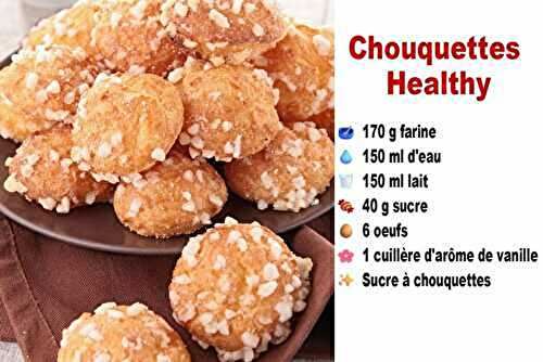 Chouquettes Healthy