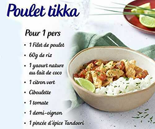Poulet Tikka