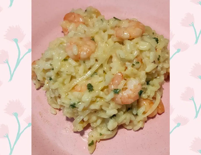 Risotto aux Crevettes et Curry