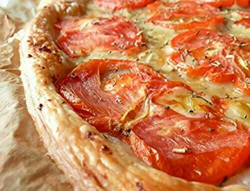 Tarte Fine à la Tomate Moutarde