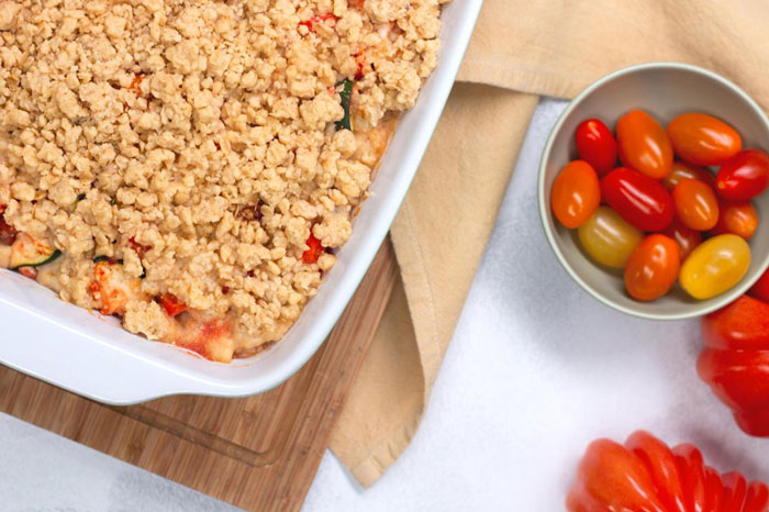 Crumble de Tomates et Parmesan