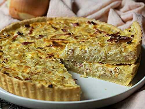 Quiche aux Oignons et Lardons