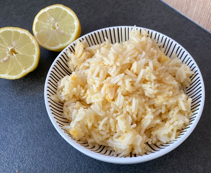 Riz Citronné au Parmesan