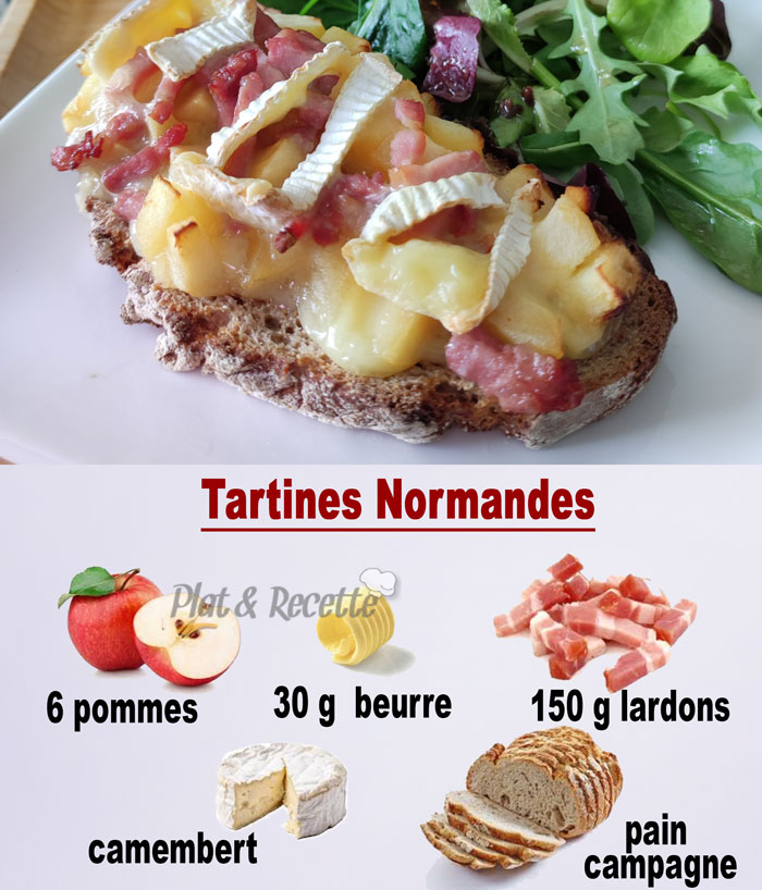 Tartines Normandes