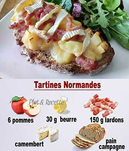 Tartines Normandes