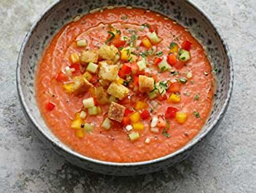 Gaspacho aux Poivrons