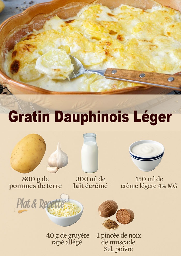 Gratin Dauphinois Léger