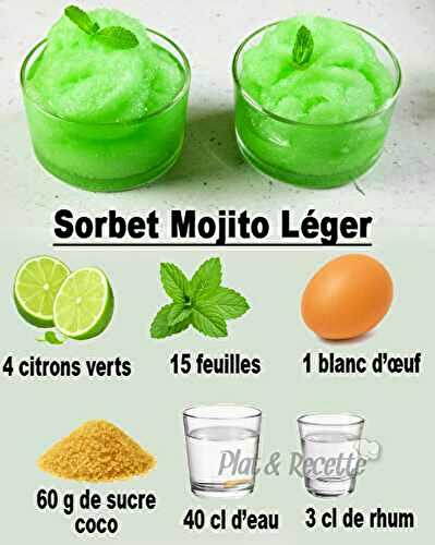 Sorbet Mojito Léger