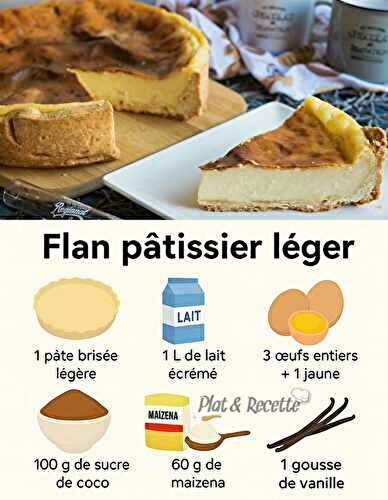 Flan Pâtissier Léger