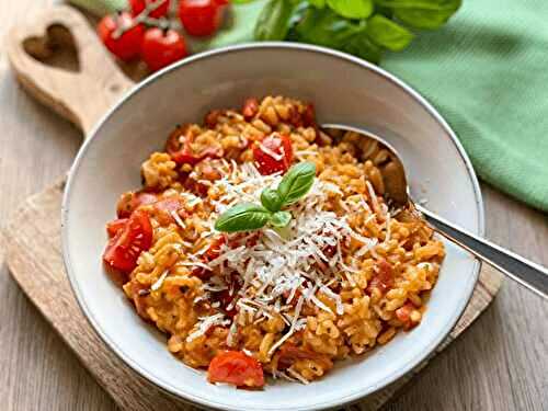 Riz aux Tomates Crémeux