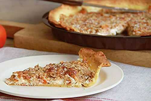 Tarte au Thon et Tomates
