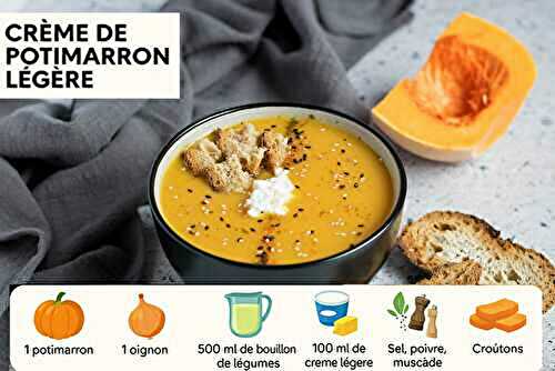 Crème de Potimarron Légère