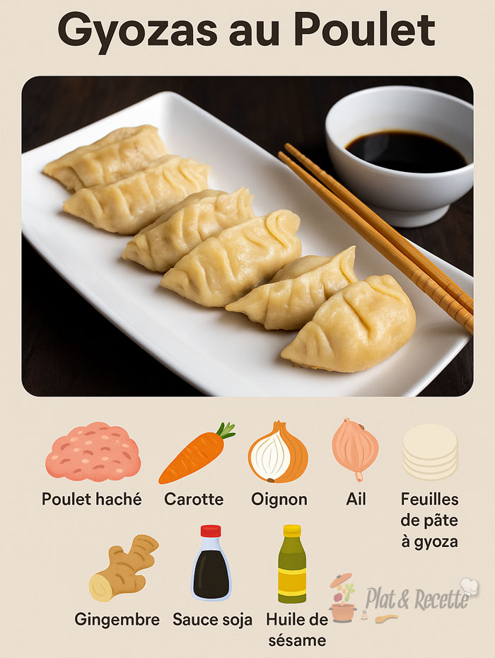 Gyozas au Poulet