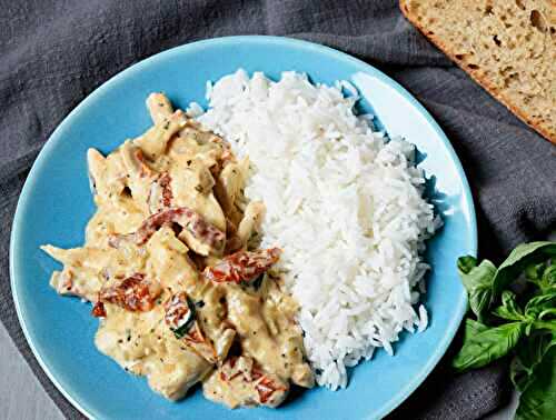 Poulet Crémeux aux Tomates Séchées