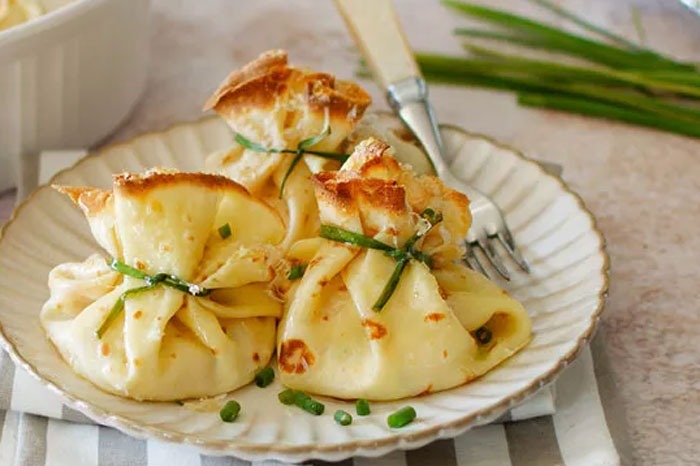 Aumônières au Saumon