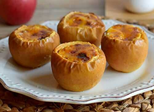 Crème Brûlée aux Pommes