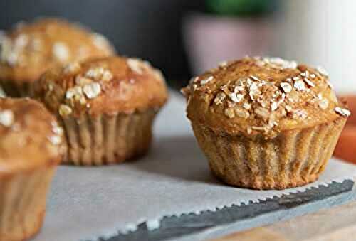 Muffins aux Carottes Sans Sucre