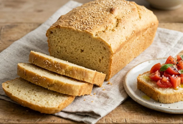 Pain aux Pois Chiches (Sans Farine)