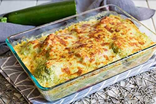Gratin de Brocoli et Courgette Facile et Léger