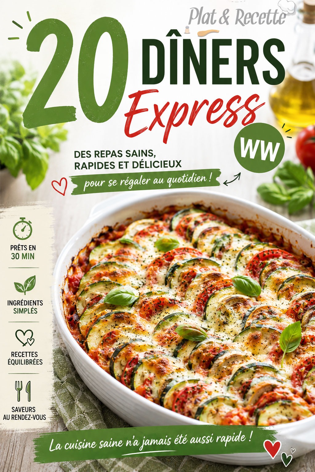 Télécharger Gratuitement Votre Ebook : 20 dîners WW express
