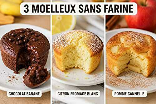 3 Moelleux Sans Farine