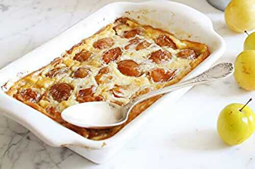 Clafoutis Léger aux Mirabelles
