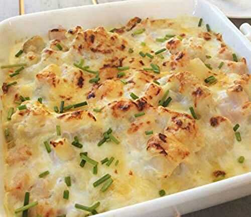 Gratin Léger de Chou-Fleur au Thon